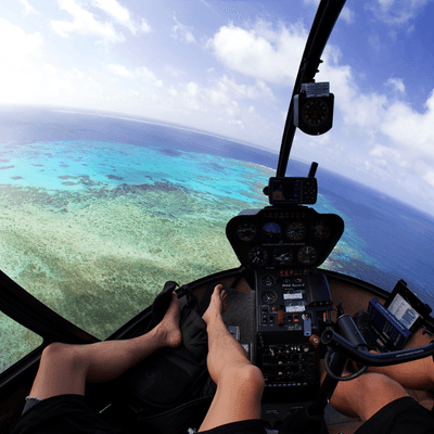 Get High Package - Reef Cruise + Heli Scenic